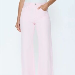 Pistola Light Pink Flare Jeans